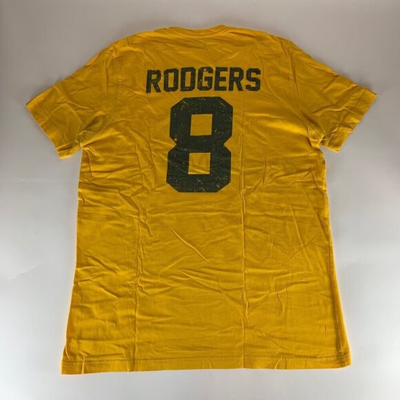 Aaron Rodgers California Golden Bears Gold The Victory Crewneck Shirt Mens Large - Picture 4 of 5
